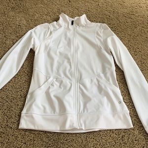 white Xersion jacket size small